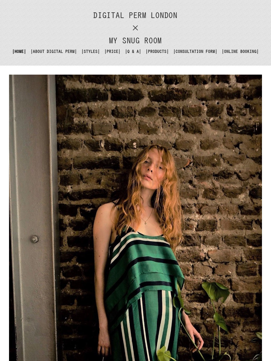 Digital Perm London Japanese Hair Salon 美容室 ロンドン 在伦敦日本发廊 在倫敦日本髮廊